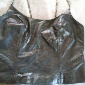 Harley Davidson Leather Top L